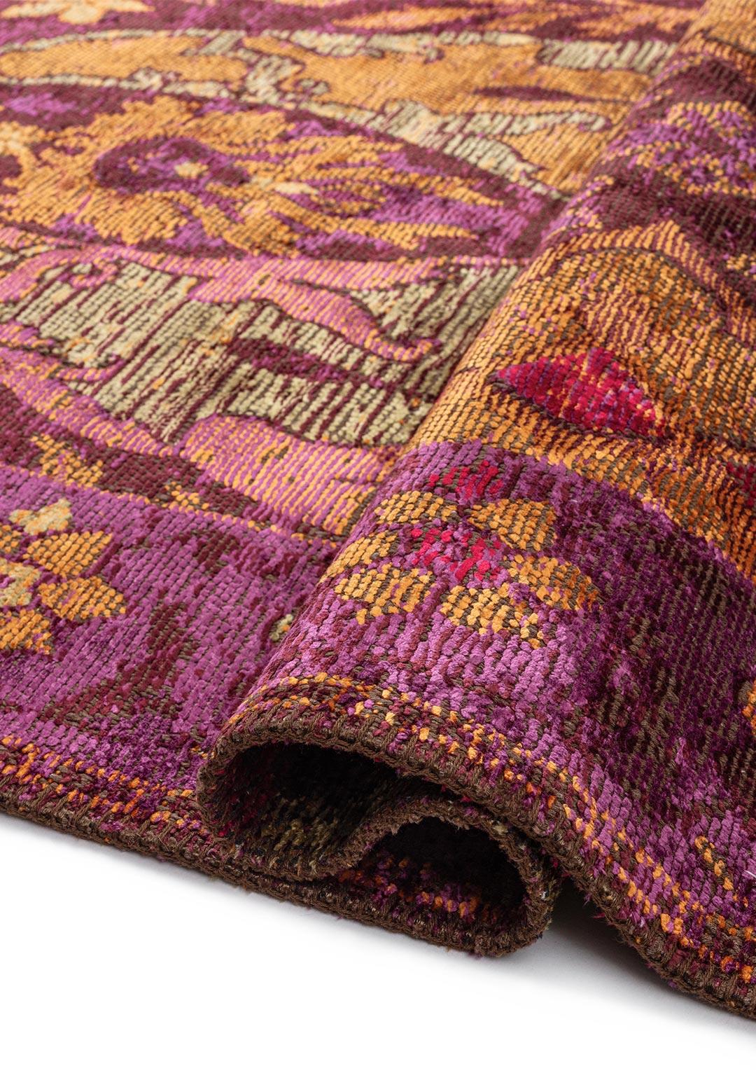 BARON ORANGE - PURPLE - OLIVE GREEN - CHERRY - MACENTA RUG - 2