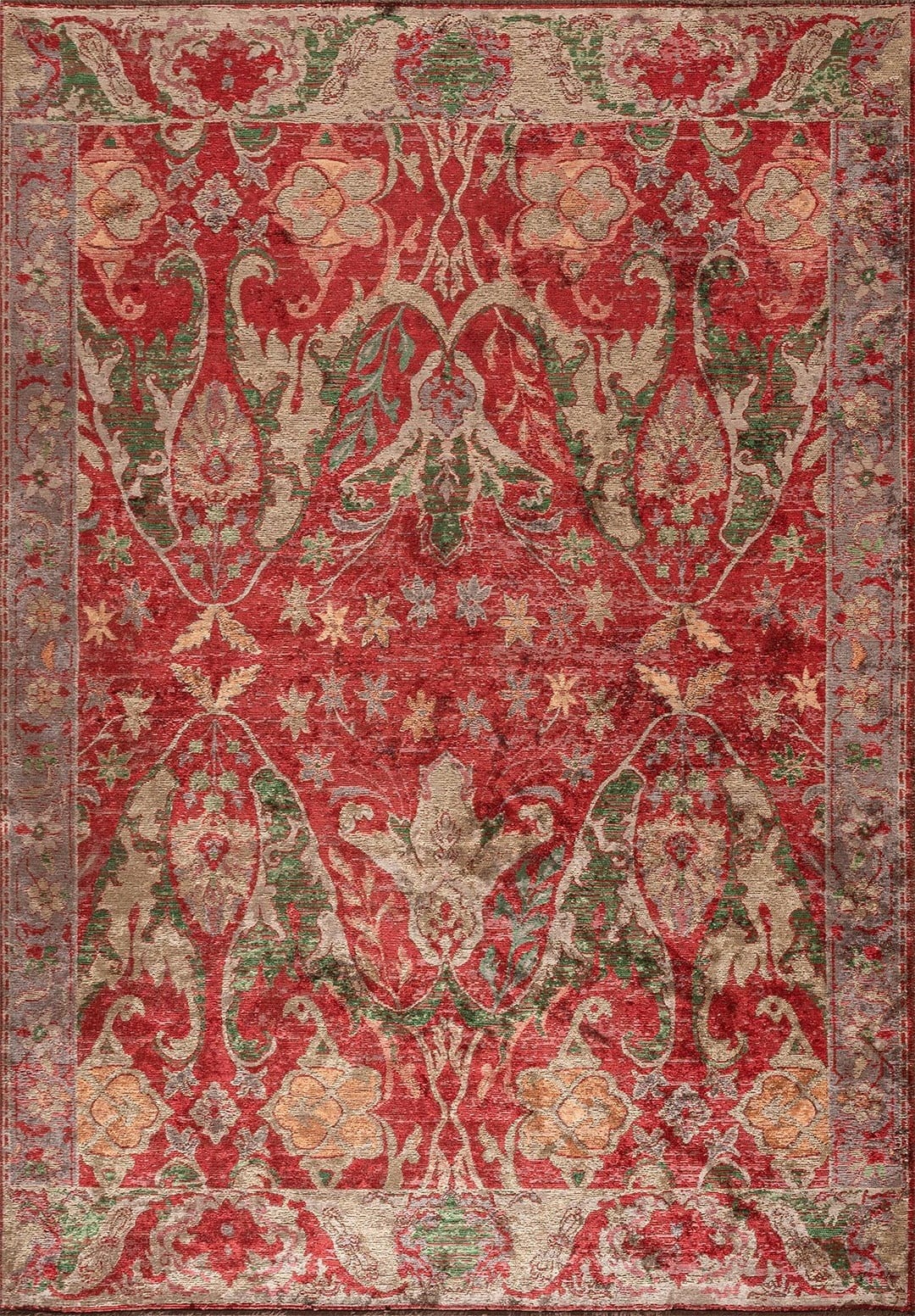 BARON LIGHT BROWN - DARK MINK - FOREST GREEN - RED - TERRA RUG - 1