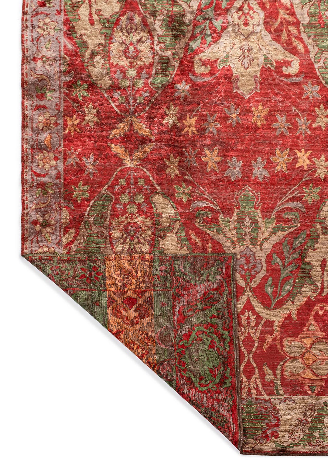 BARON LIGHT BROWN - DARK MINK - FOREST GREEN - RED - TERRA RUG - 3