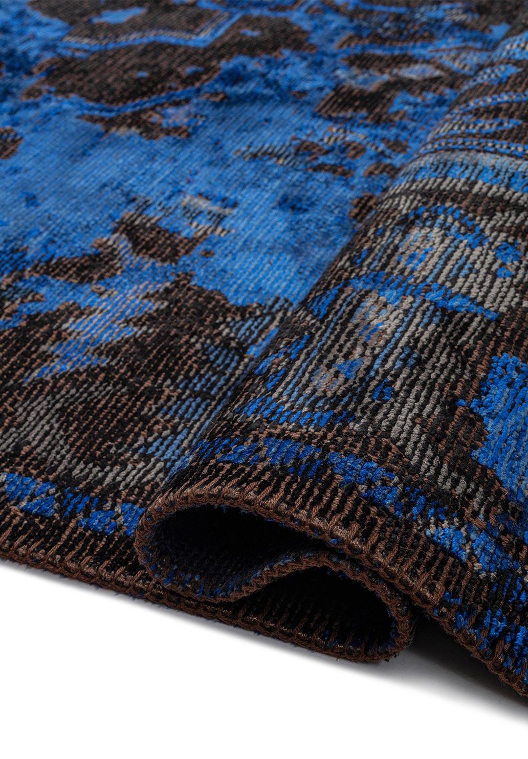 MONARCH ERA SAX BLUE - NAVY BLUE - ANTHRACITE - BLACK RUG - 2