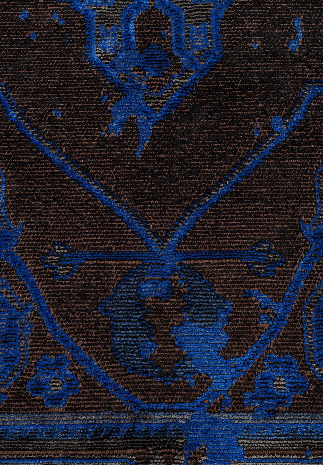 MONARCH ERA SAX BLUE - NAVY BLUE - ANTHRACITE - BLACK RUG - 5