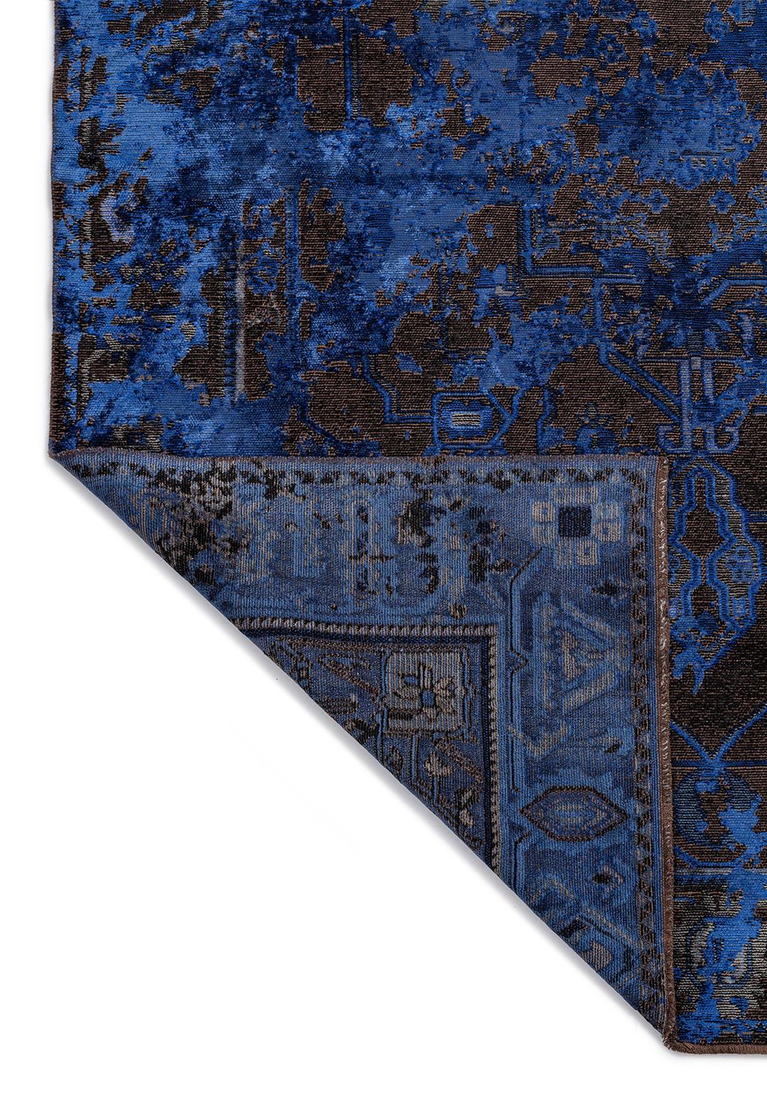 MONARCH ERA SAX BLUE - NAVY BLUE - ANTHRACITE - BLACK RUG - 3