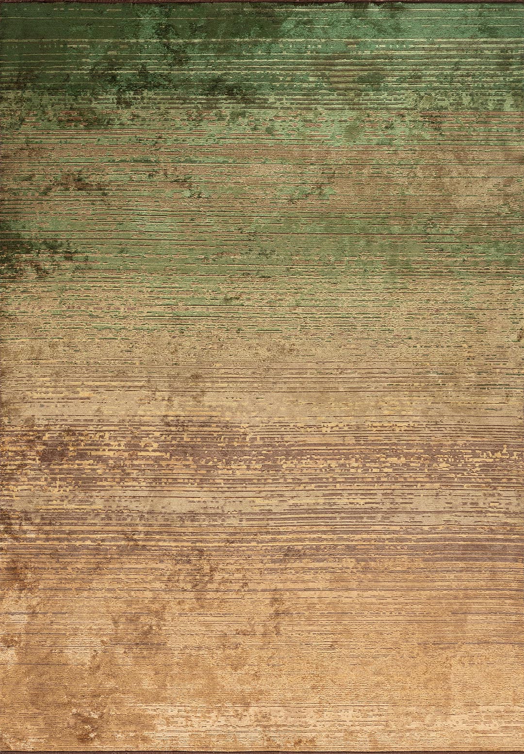 AURORA GOLD - MINK - GREEN - FOREST GREEN - OLIVE GREEN RUG - 1