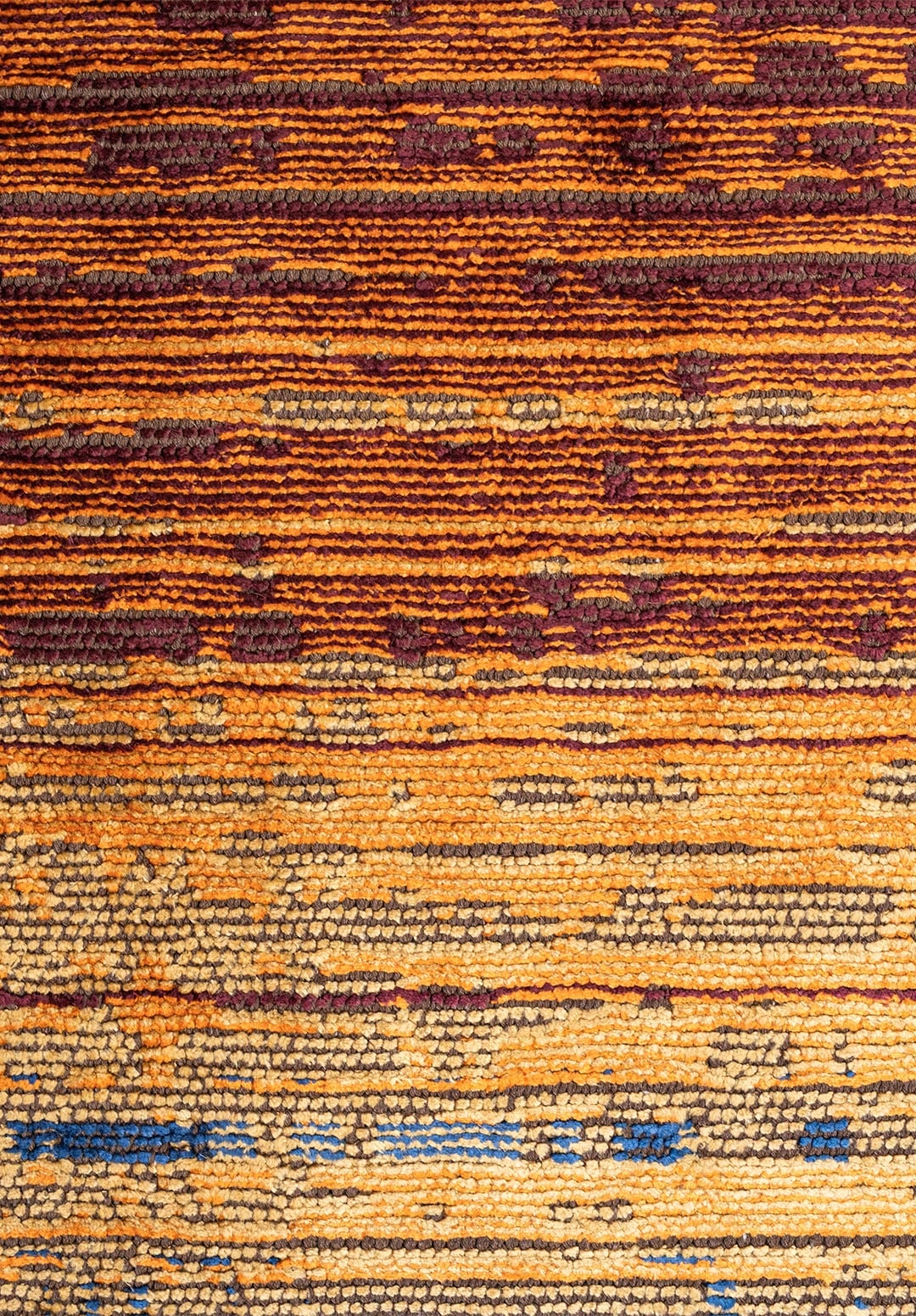 AURORA DARK TURQUOISE - NAVY BLUE - CHERRY - ORANGE - GOLD RUG - 5