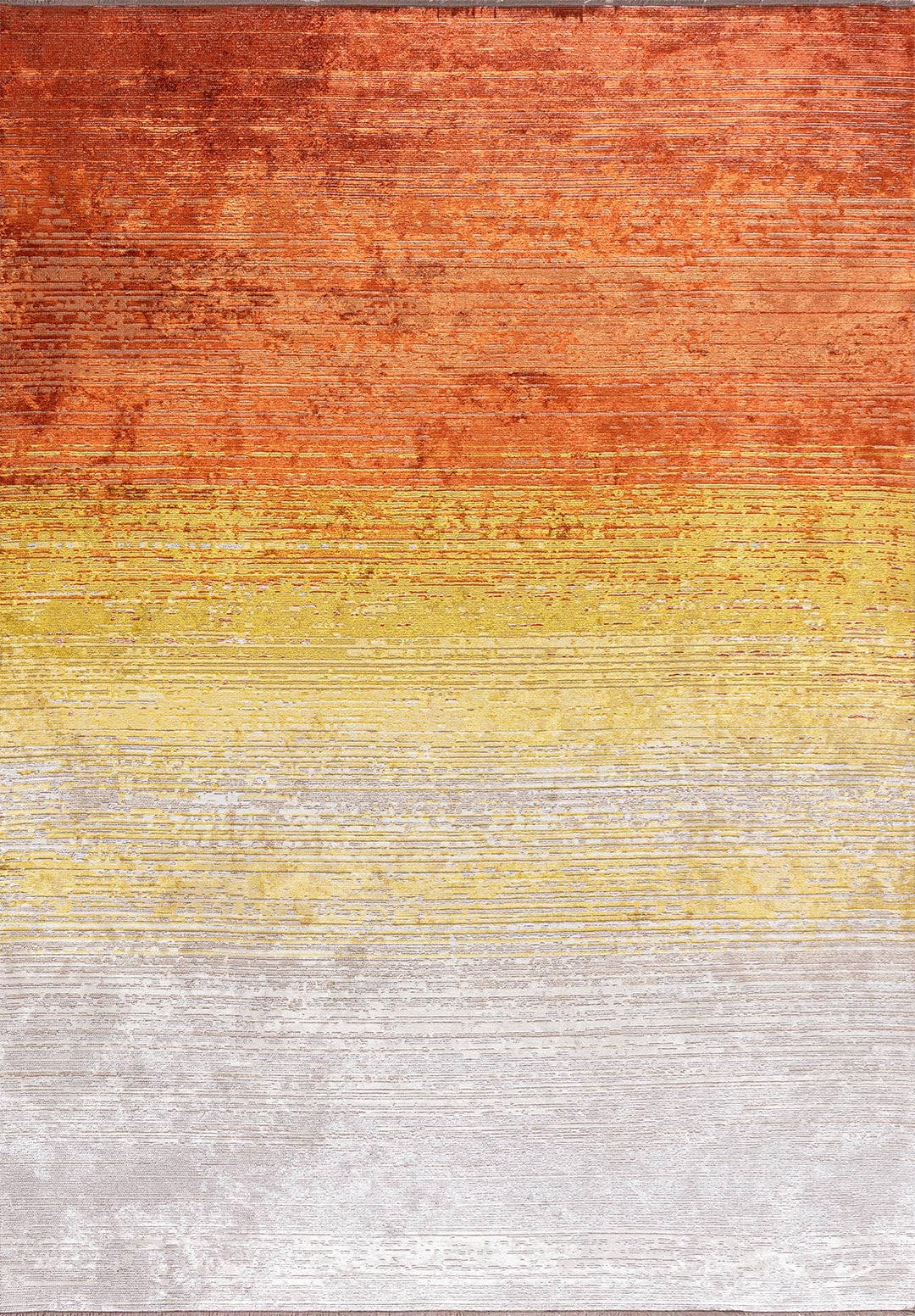 AURORA WHITE - CREAM - TERRA - RUST - YELLOW RUG - 1
