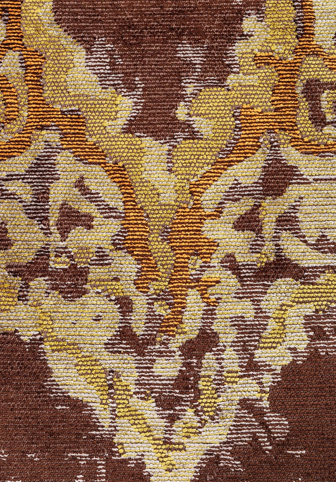FRESCO DARK BROWN - MUSTARD - GREY - KIWI RUG - 5