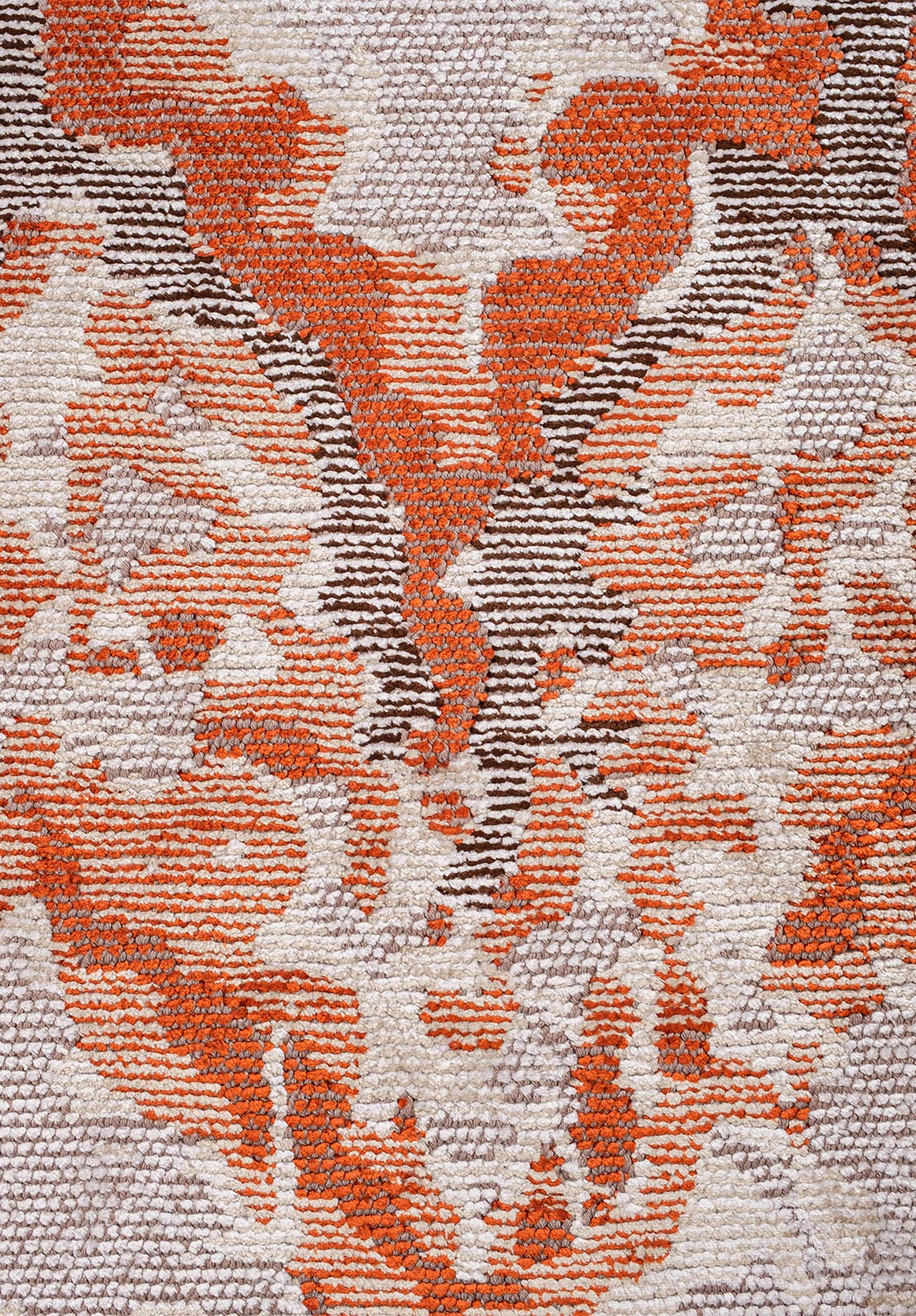 FRESCO BONE - DARK BROWN - BEIGE - RUST RUG - 5