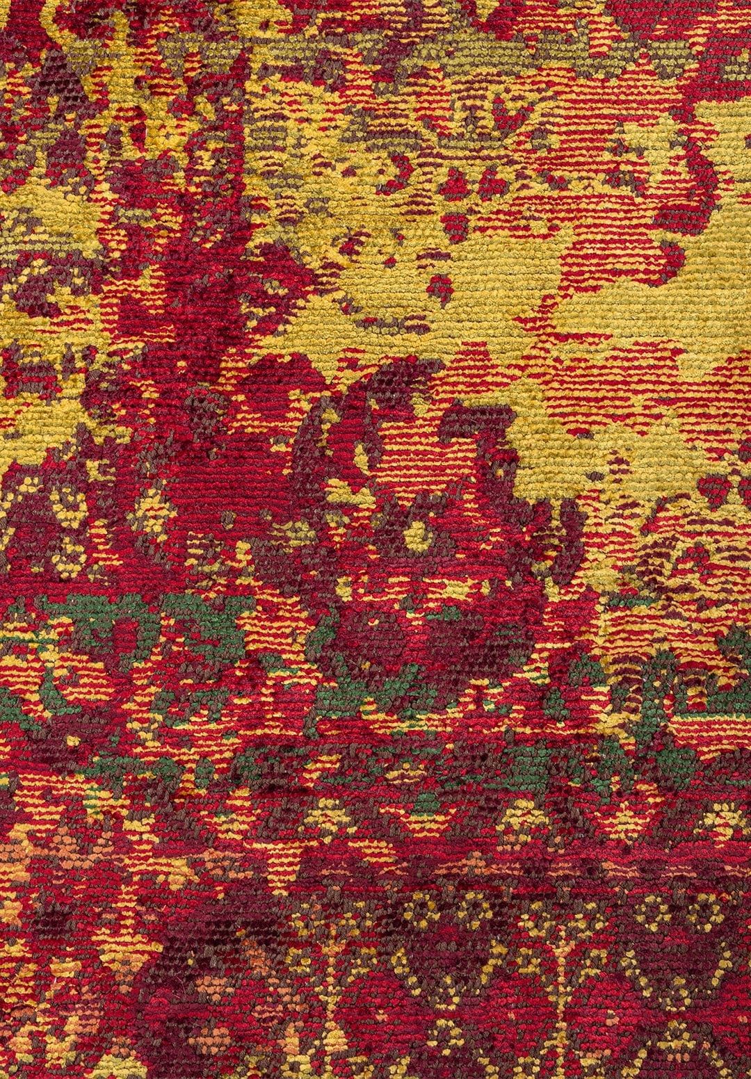 MEMLUK RED - YELLOW - CHERRY - KIWI - FOREST GREEN - TERRA RUG - 5
