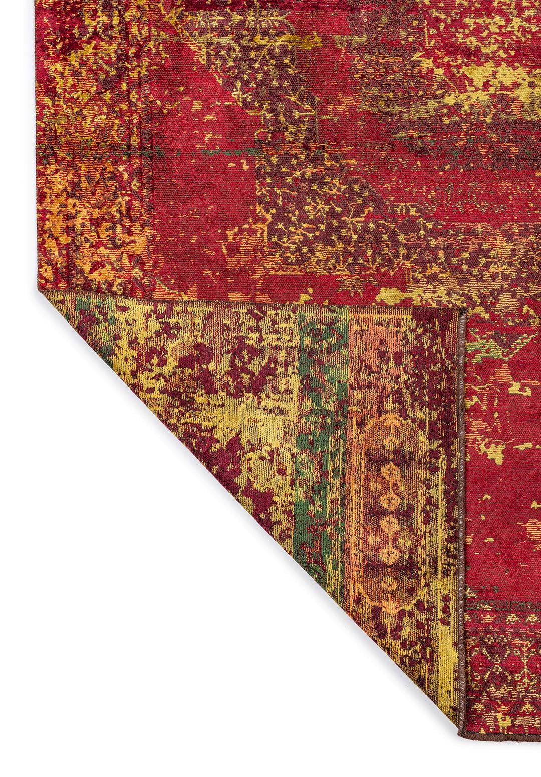 MEMLUK RED - YELLOW - CHERRY - KIWI - FOREST GREEN - TERRA RUG - 3