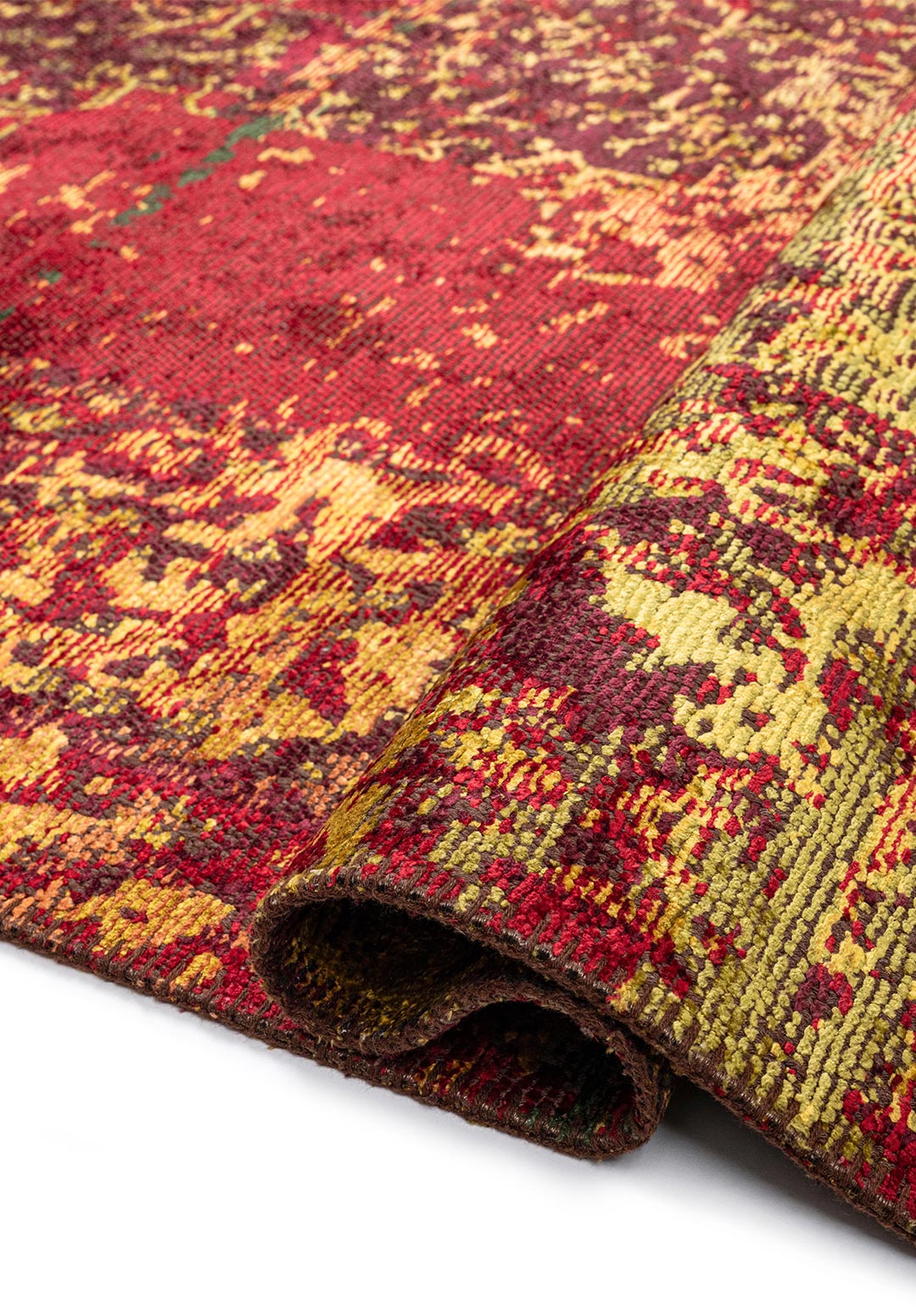 MEMLUK RED - YELLOW - CHERRY - KIWI - FOREST GREEN - TERRA RUG - 2