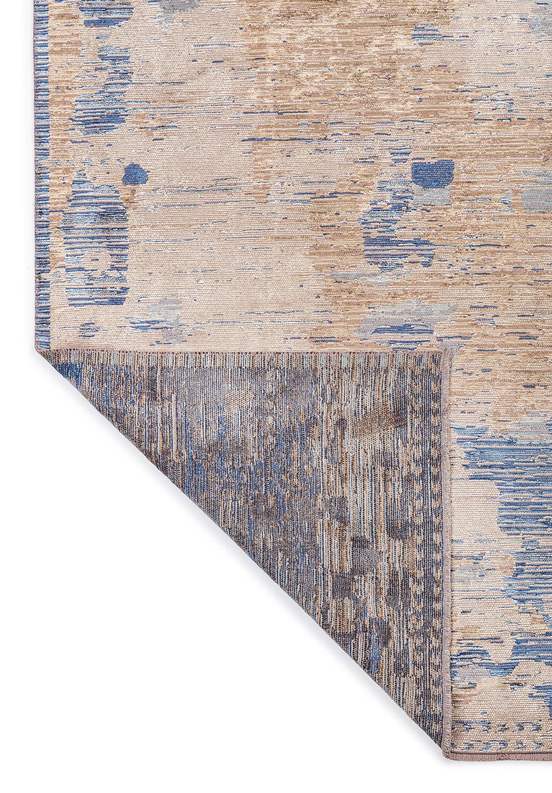 RIMA BEIGE - MINK - BLUE - NAVY BLUE - DARK BROWN RUG - 3