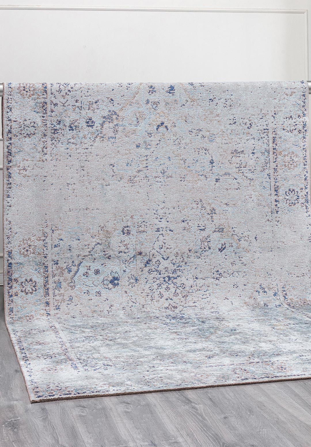 SIRENA ICE BLUE - BLUE - NAVY BLUE - BEIGE RUG - 4