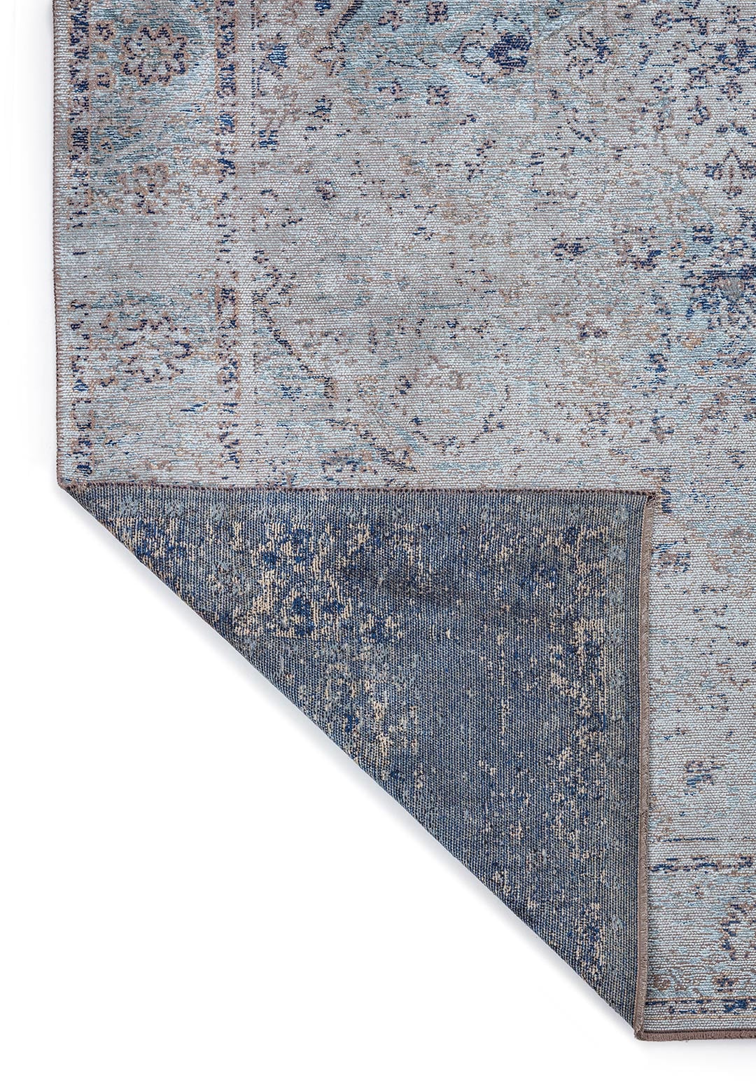 SIRENA ICE BLUE - BLUE - NAVY BLUE - BEIGE RUG - 3