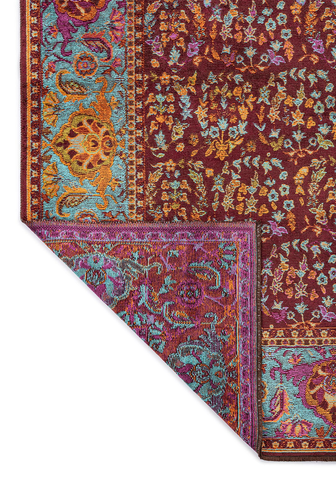 VINEA CHERRY - PURPLE - ORANGE - TURQUOISE - KIWI RUG - 3