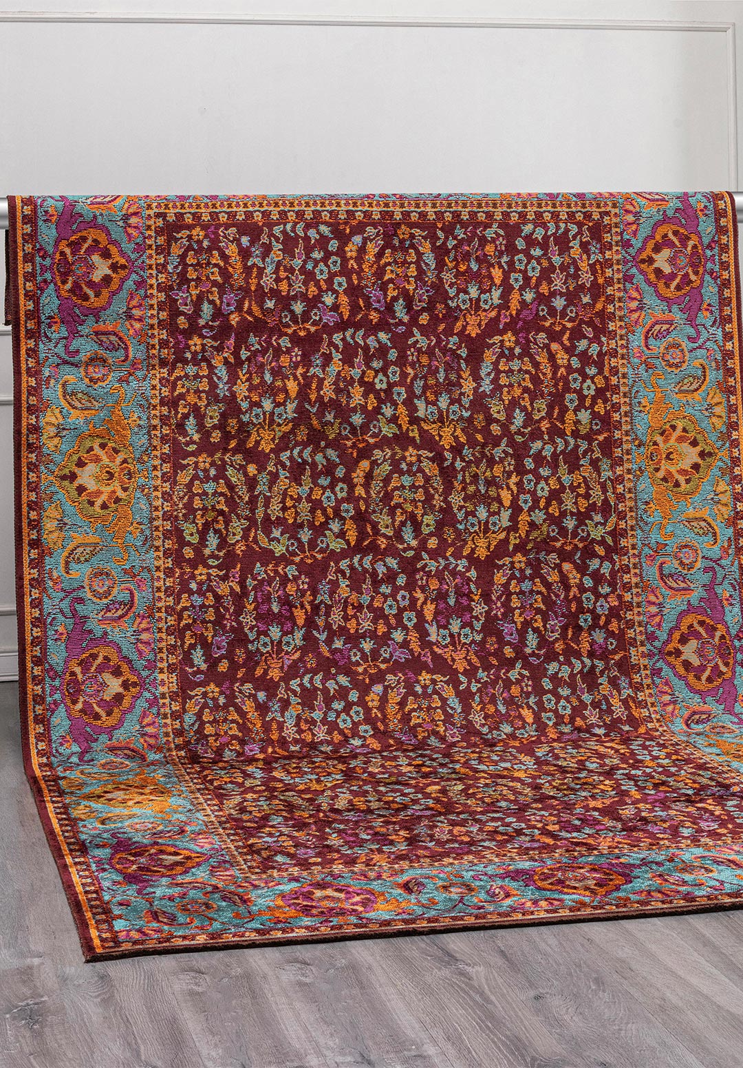 VINEA CHERRY - PURPLE - ORANGE - TURQUOISE - KIWI RUG - 4