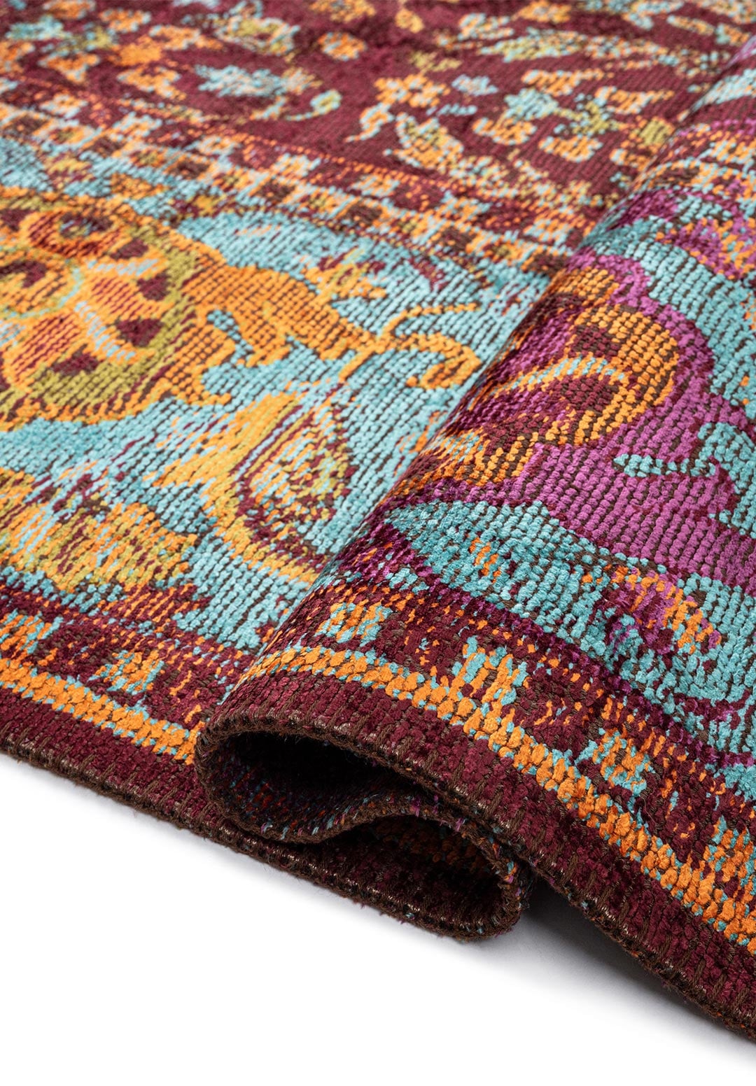VINEA CHERRY - PURPLE - ORANGE - TURQUOISE - KIWI RUG - 2