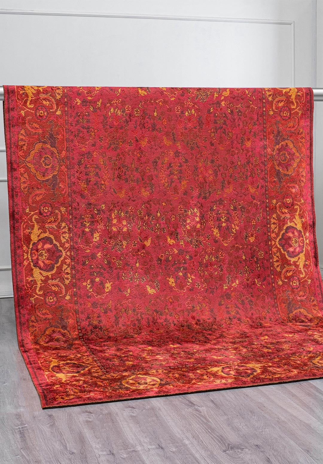 VINEA MAGENTA - ORANGE - CHERRY - RED - RUST RUG - 4