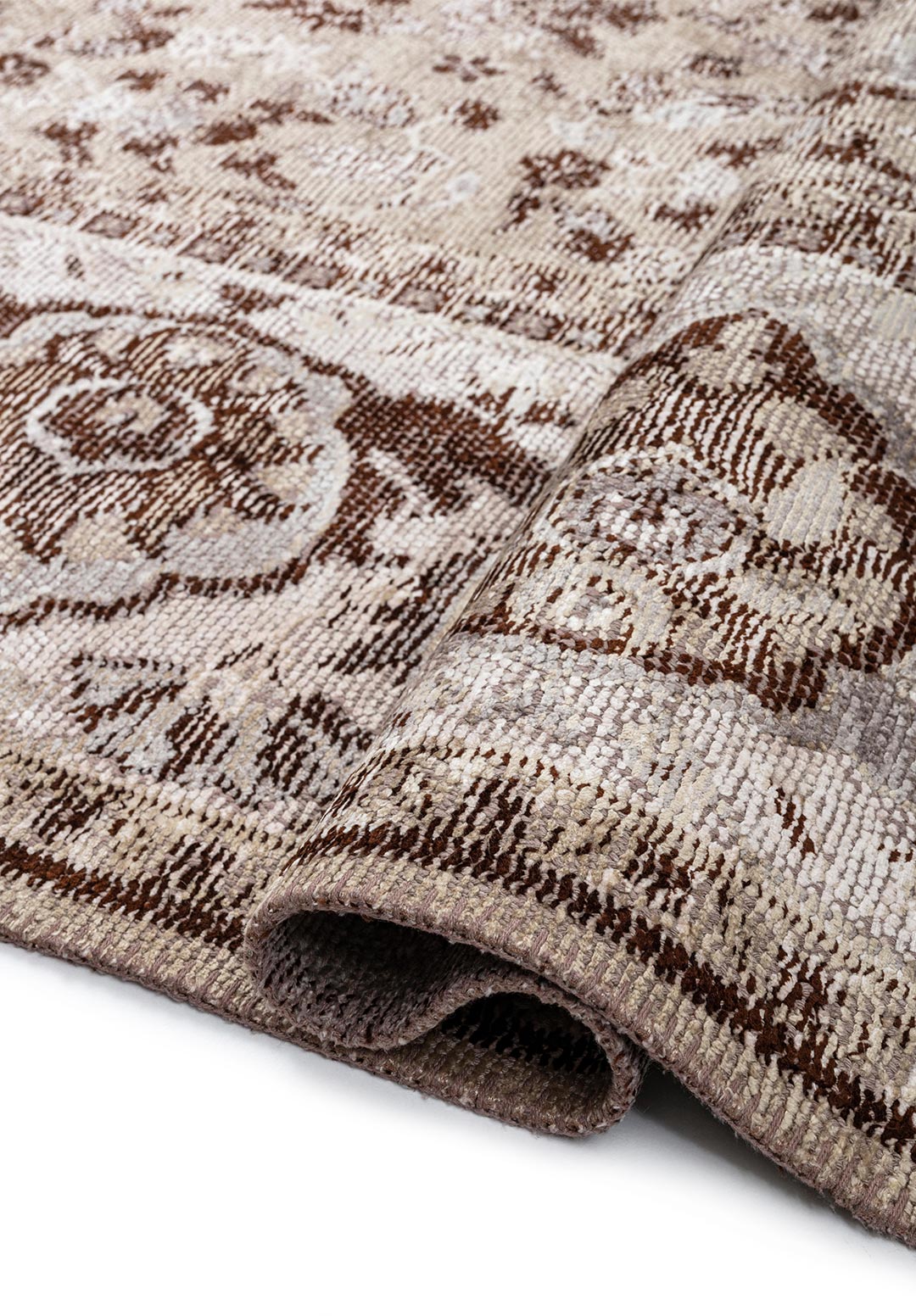 VINEA BEIGE - GREY - DARK BROWN - WHITE - LIGHT GREY RUG - 2