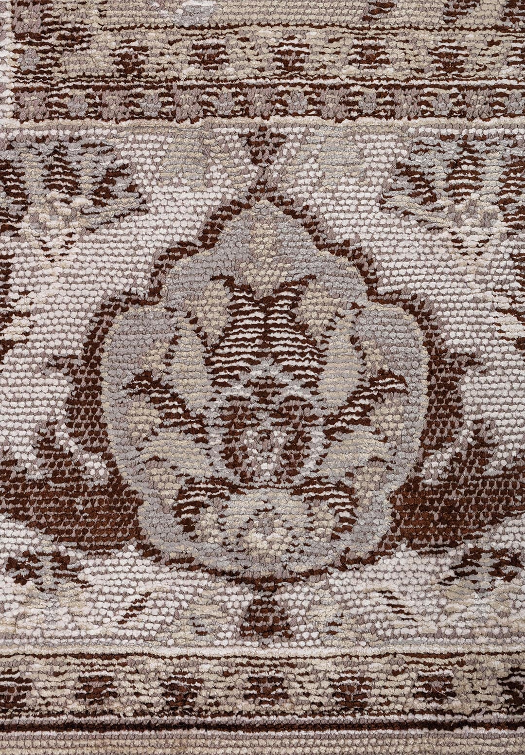 VINEA BEIGE - GREY - DARK BROWN - WHITE - LIGHT GREY RUG - 5
