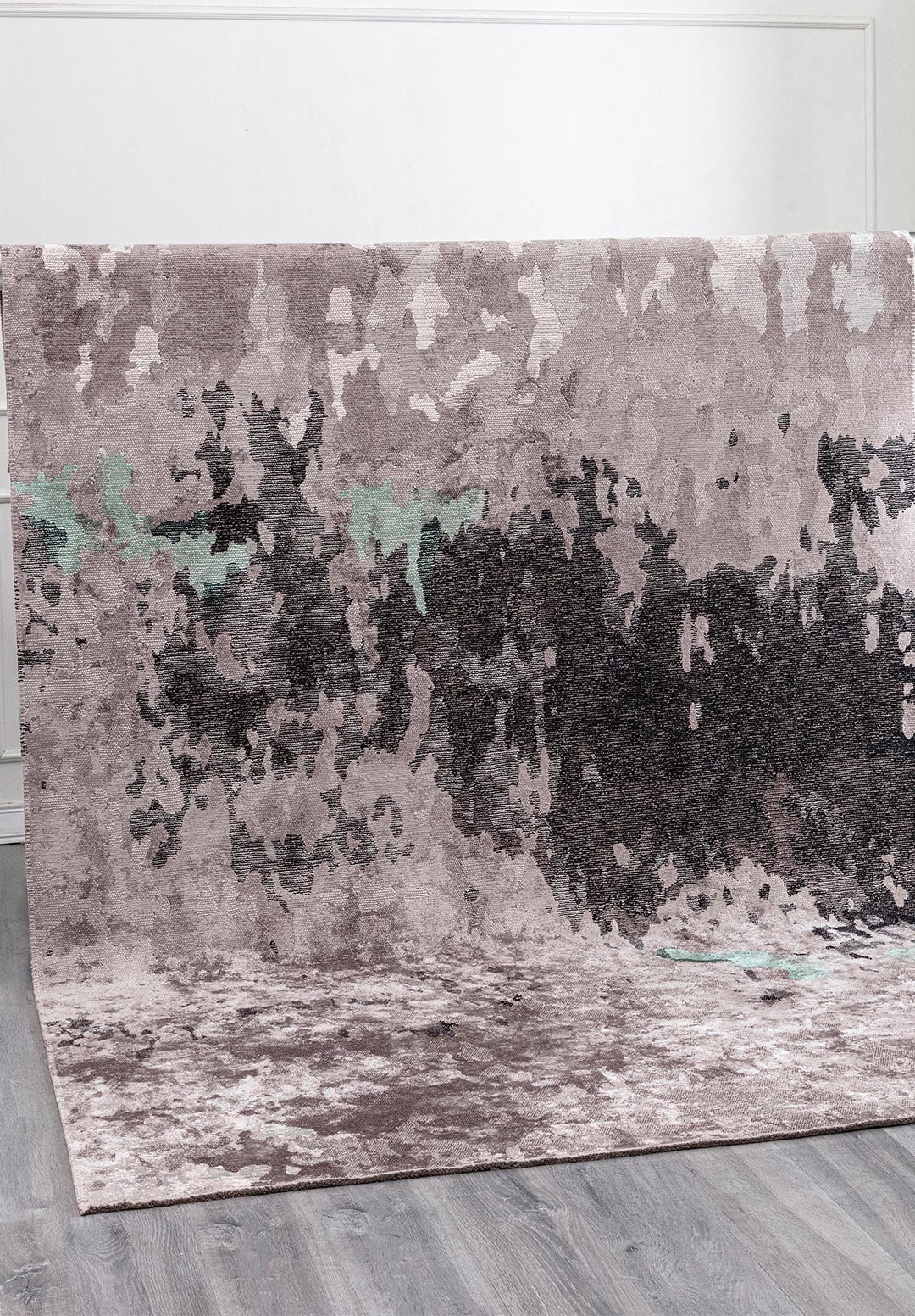 LUVIA DARK GREY - BONE - GREY - BLACK - RIVER GREEN - LIGHT GREY RUG - 4