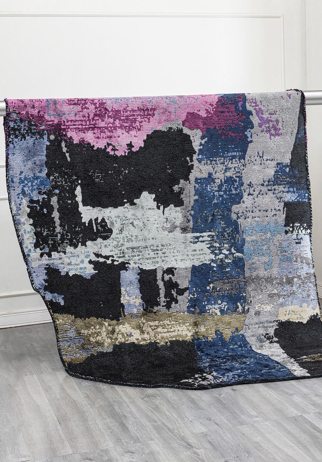 LUSH LIGHT GREY - NAVY BLUE - OLIVE GREEN - BLACK - RIVER GREEN - PURPLE RUG - 4