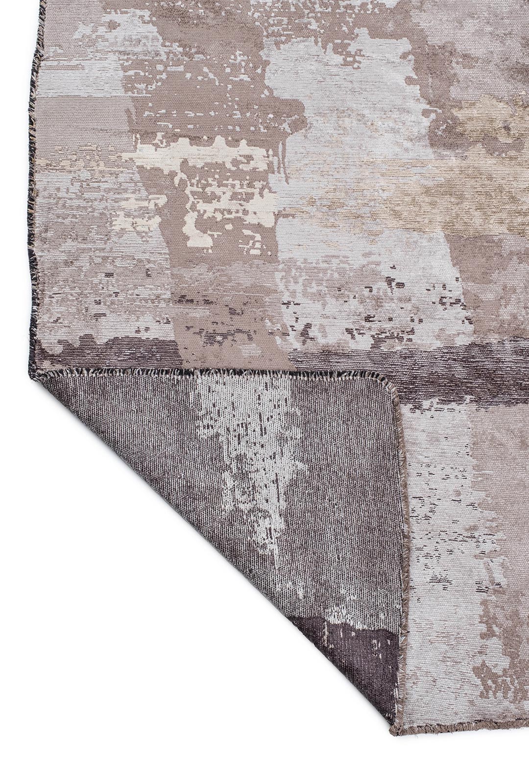 LUSH DARK GREY - LIGHT GREY - CHARCOAL - GREY - BEIGE - LIGHT CREAM RUG - 3