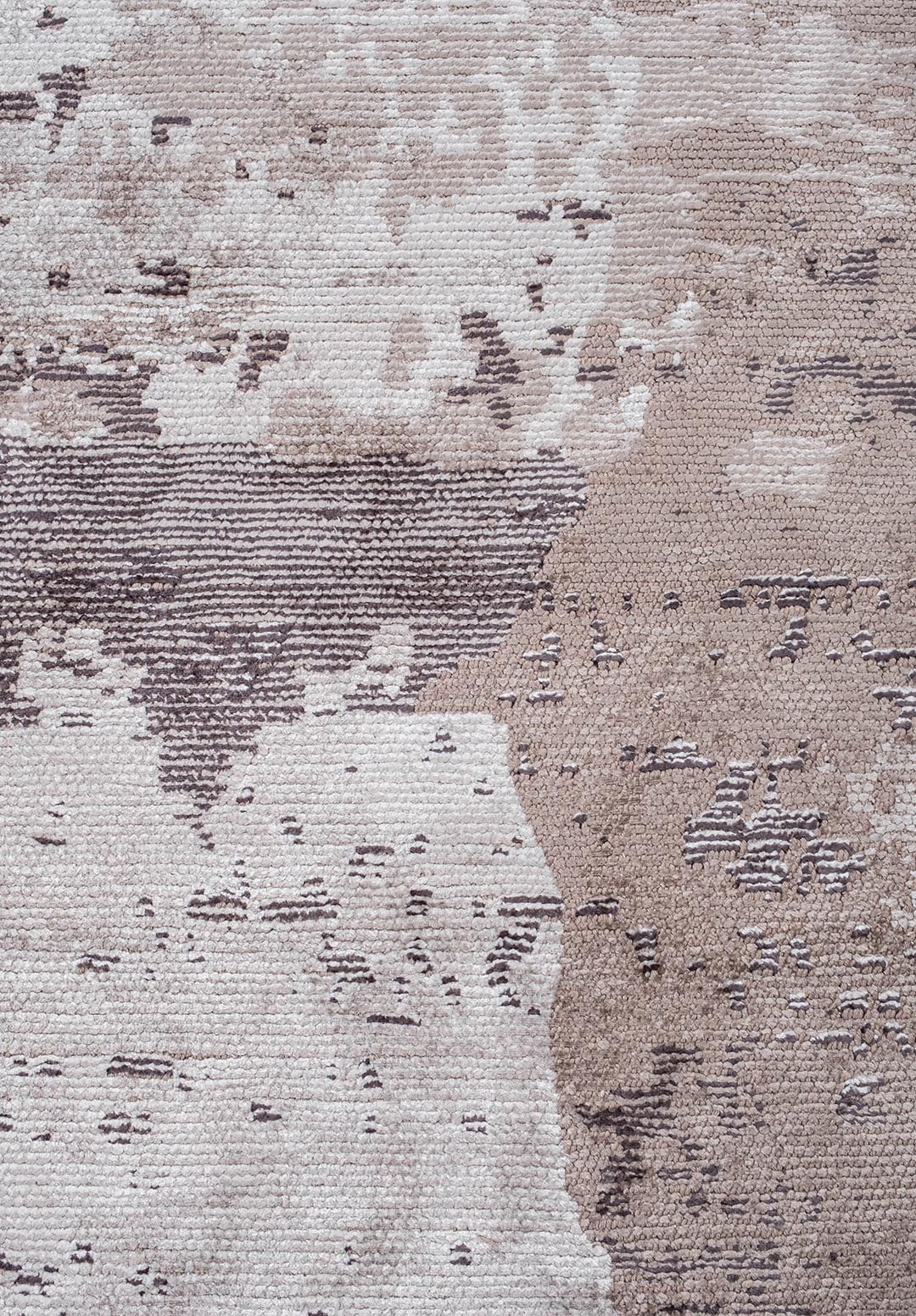 LUSH DARK GREY - LIGHT GREY - CHARCOAL - GREY - BEIGE - LIGHT CREAM RUG - 5