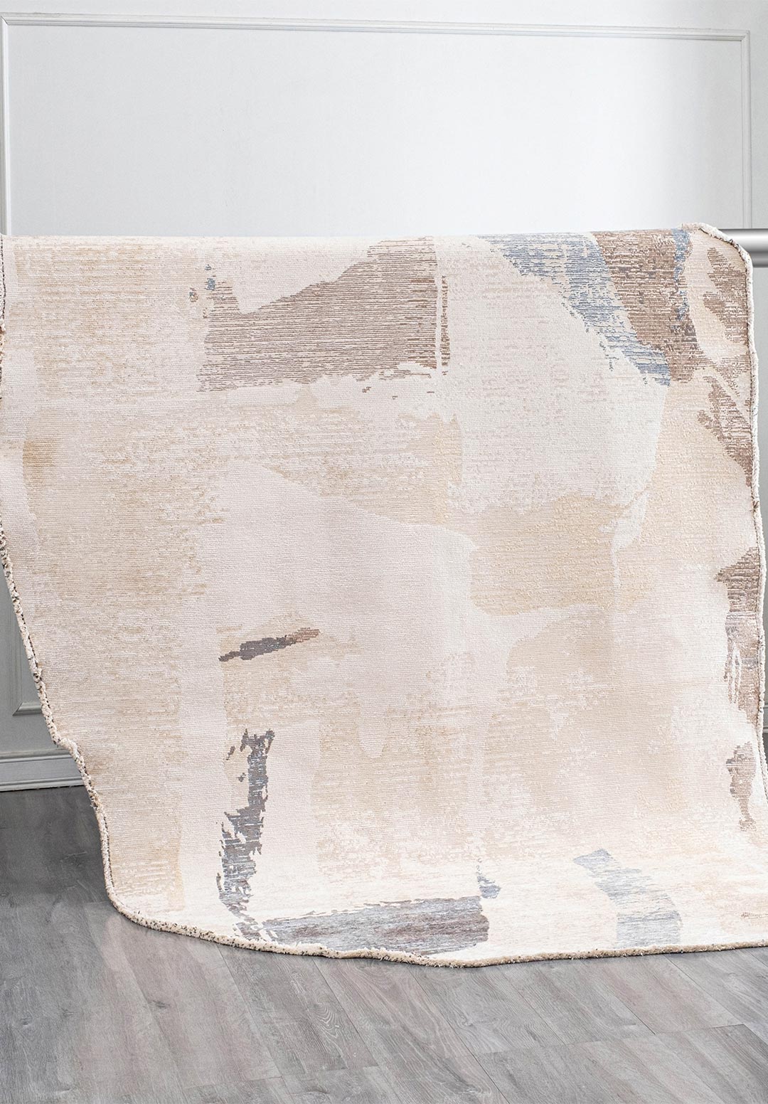 BLISS ECRU - CREAM - NOUGAT - BLUE RUG - 4