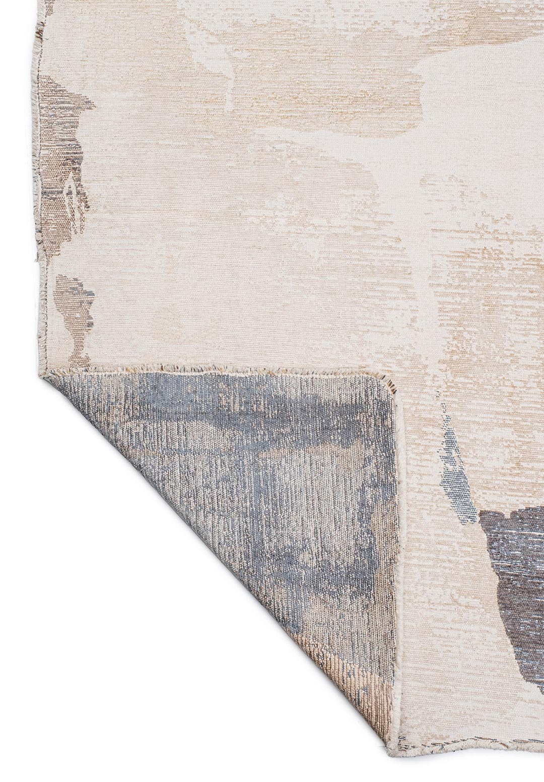 BLISS ECRU - CREAM - NOUGAT - BLUE RUG - 3