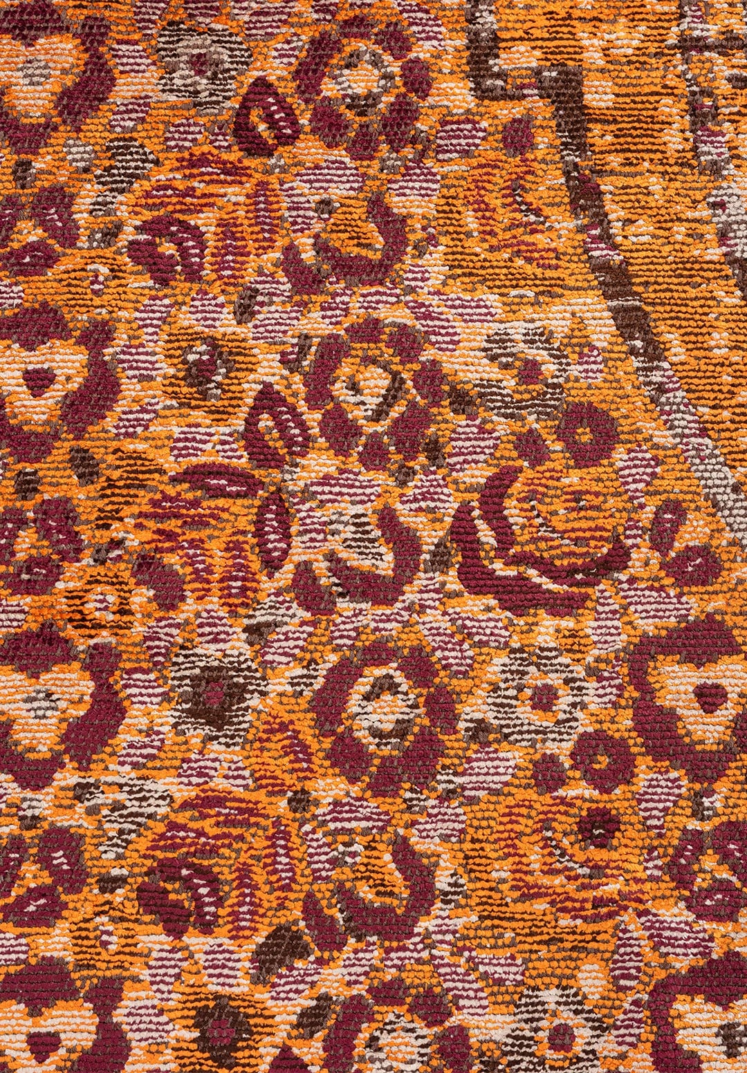 LEGACY CREAM - ORANGE - CHERRY - DARK BROWN RUG - 5