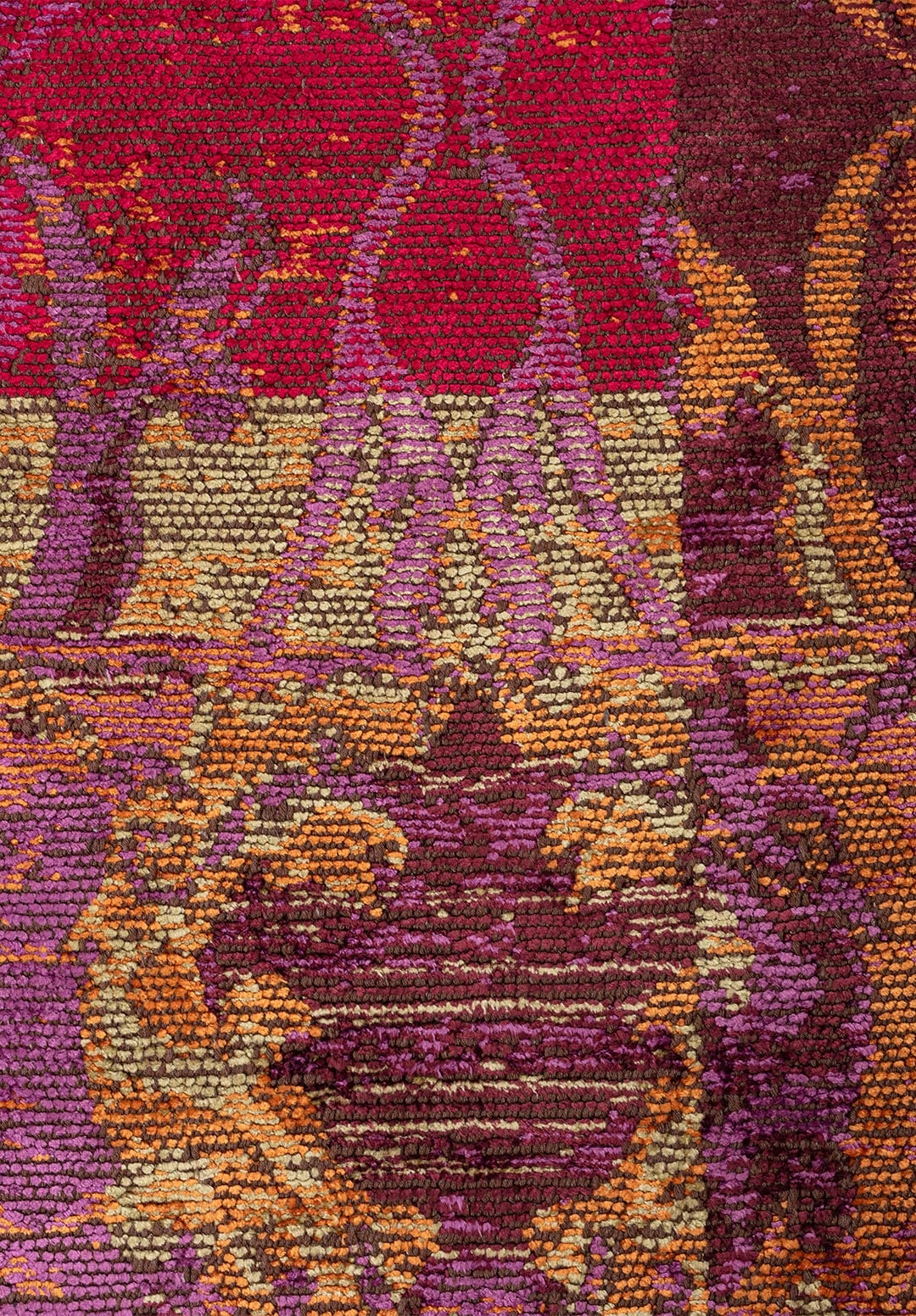 BARON ORANGE - PURPLE - OLIVE GREEN - CHERRY - MAGENTA RUG - 5