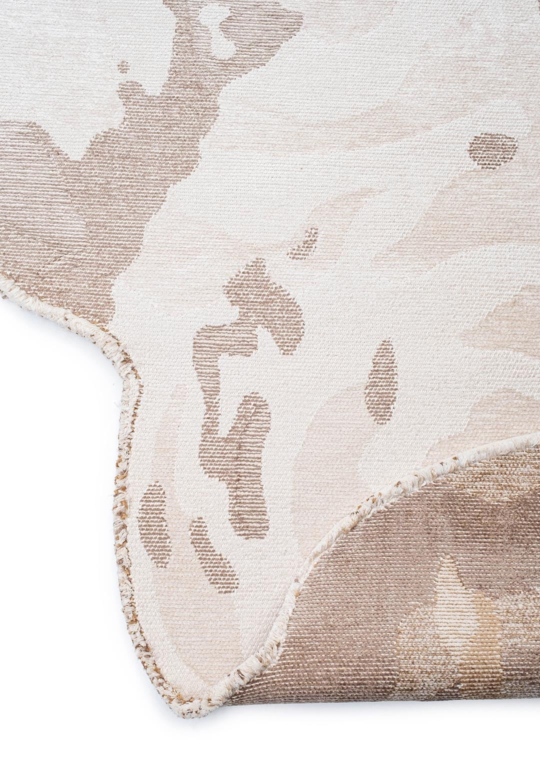 SWAY ECRU - LIGHT CREAM - DARK BEIGE - NOUGAT RUG - 3