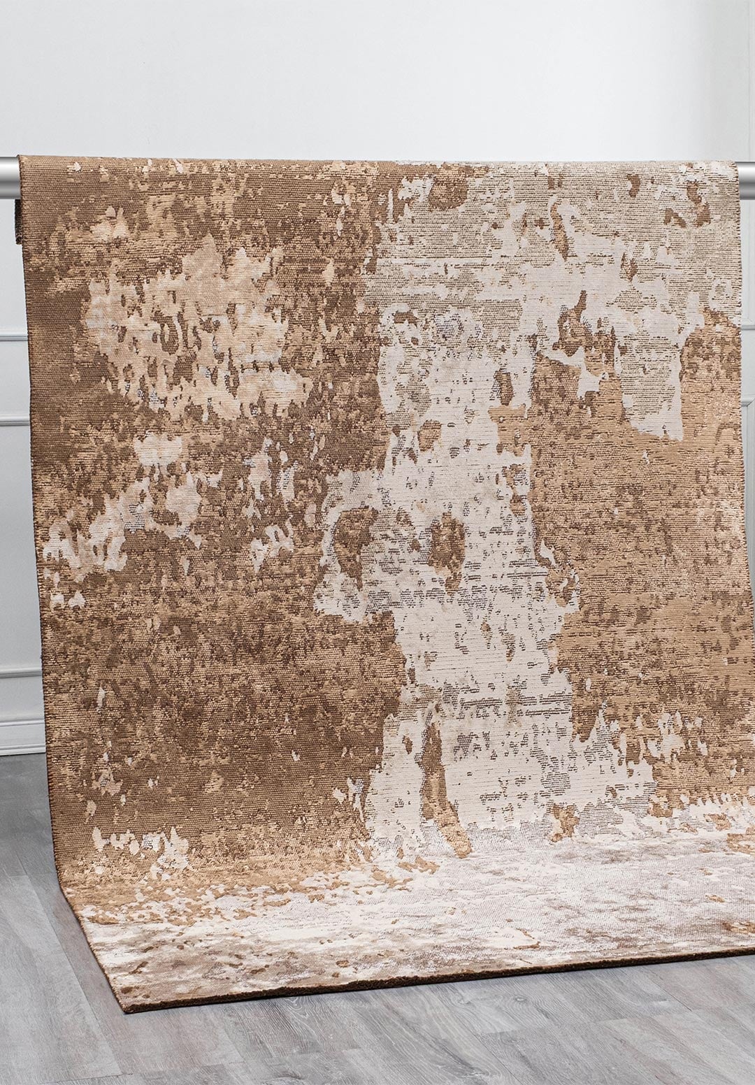 LUNA LIGHT GREY - BEIGE - DARK BEIGE - MINK RUG - 4