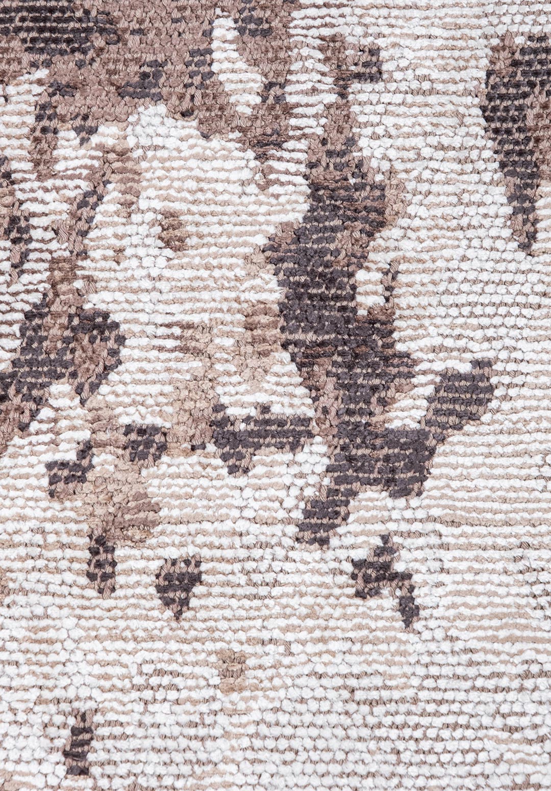 LUNA WHITE - NOUGAT - DARK MINK - CHARCOAL RUG - 5