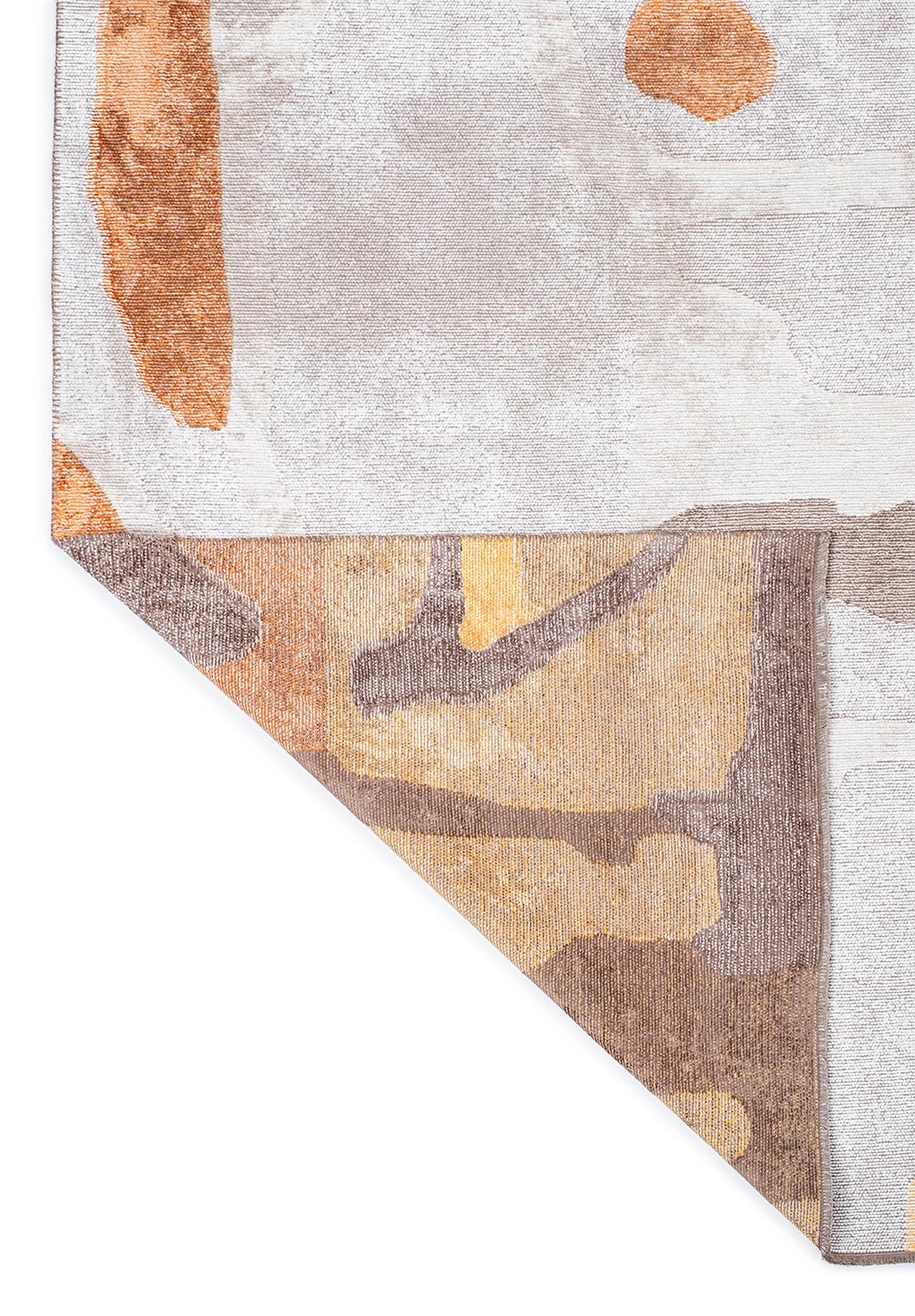 MOTION WHITE - STONE - GOLD - GREEN - TERRA - DARK MINK RUG - 3
