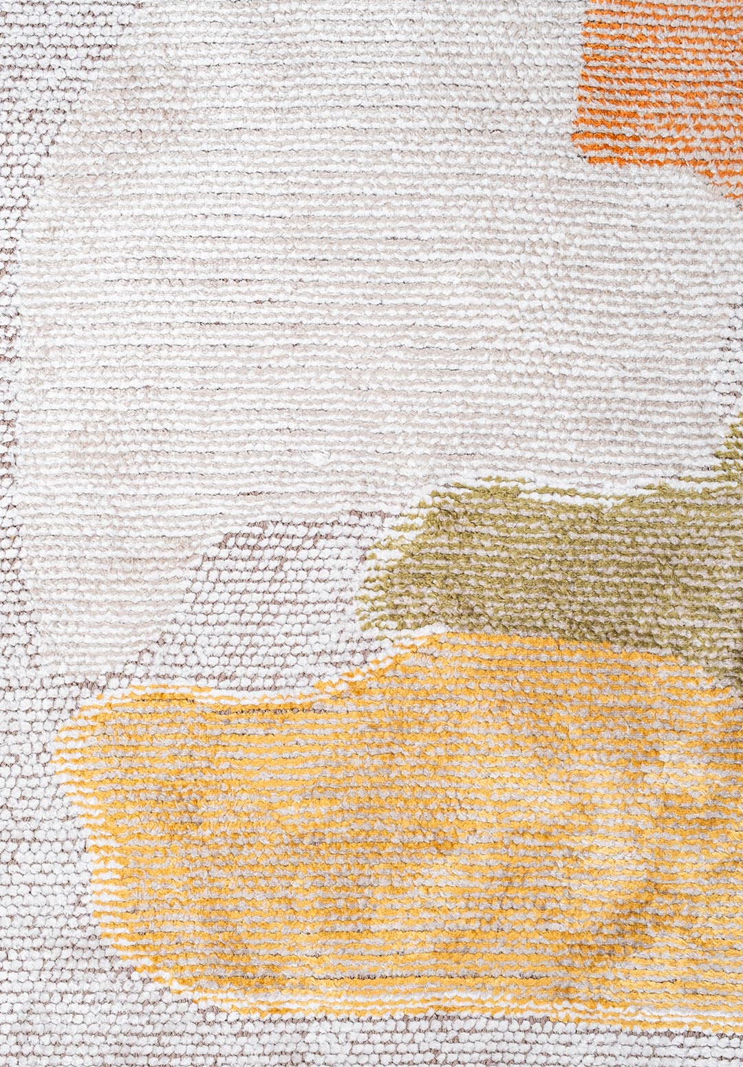 MOTION WHITE - STONE - GOLD - GREEN - TERRA - DARK MINK RUG - 5