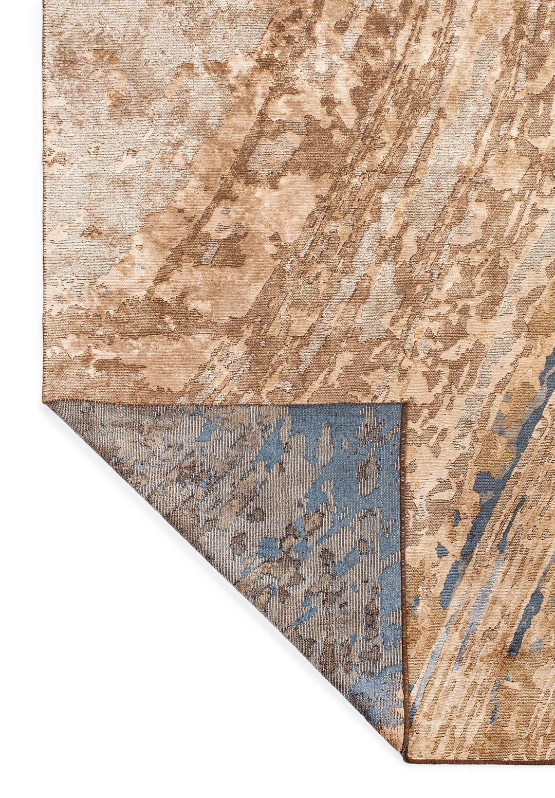PHANTOM CREAM - COPPER - DARK BEIGE - LIGHT BROWN - PETROL RUG - 3