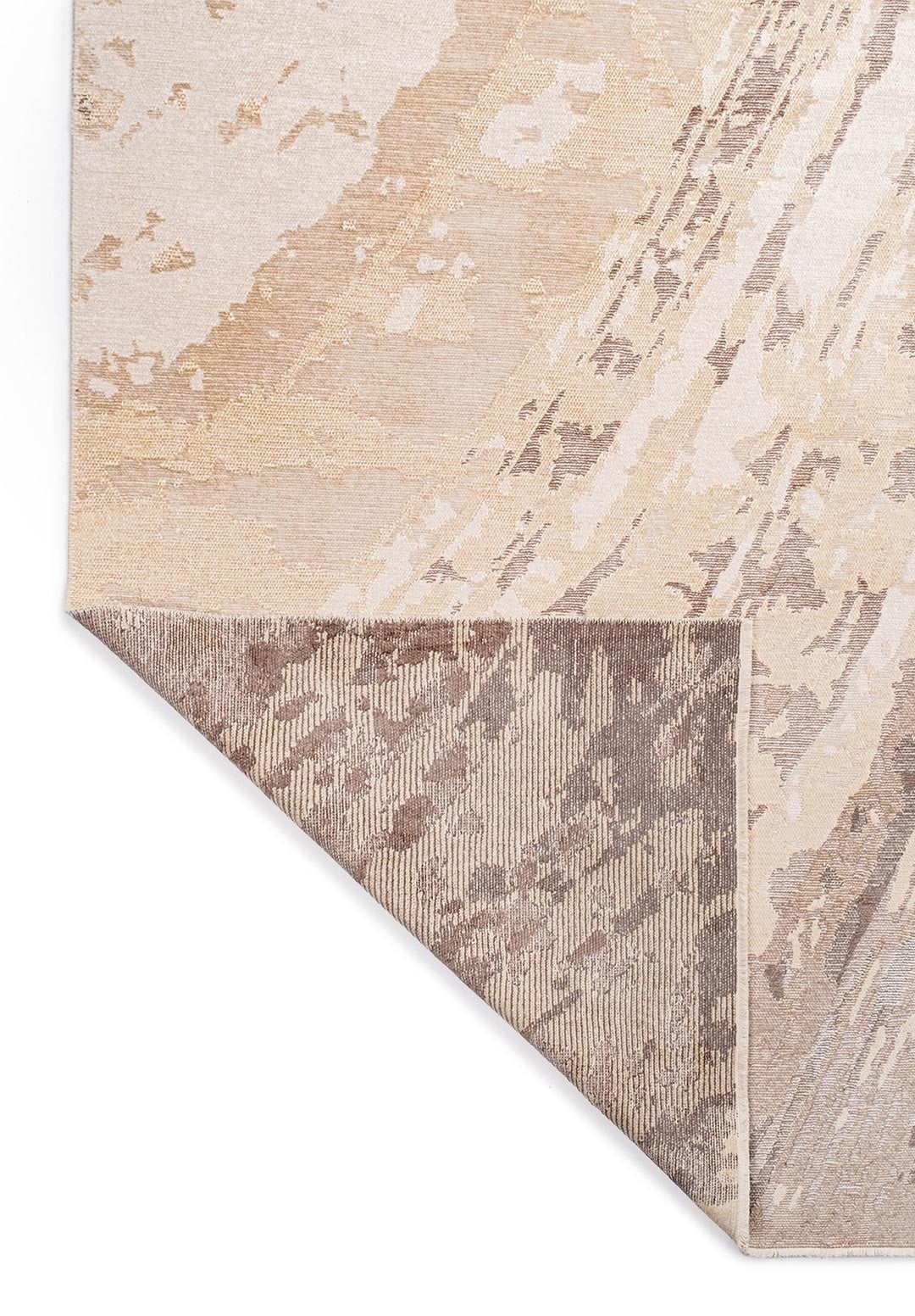 PHANTOM ECRU - CHARCOAL - CREAM - NOUGAT - DARK GREY RUG - 3