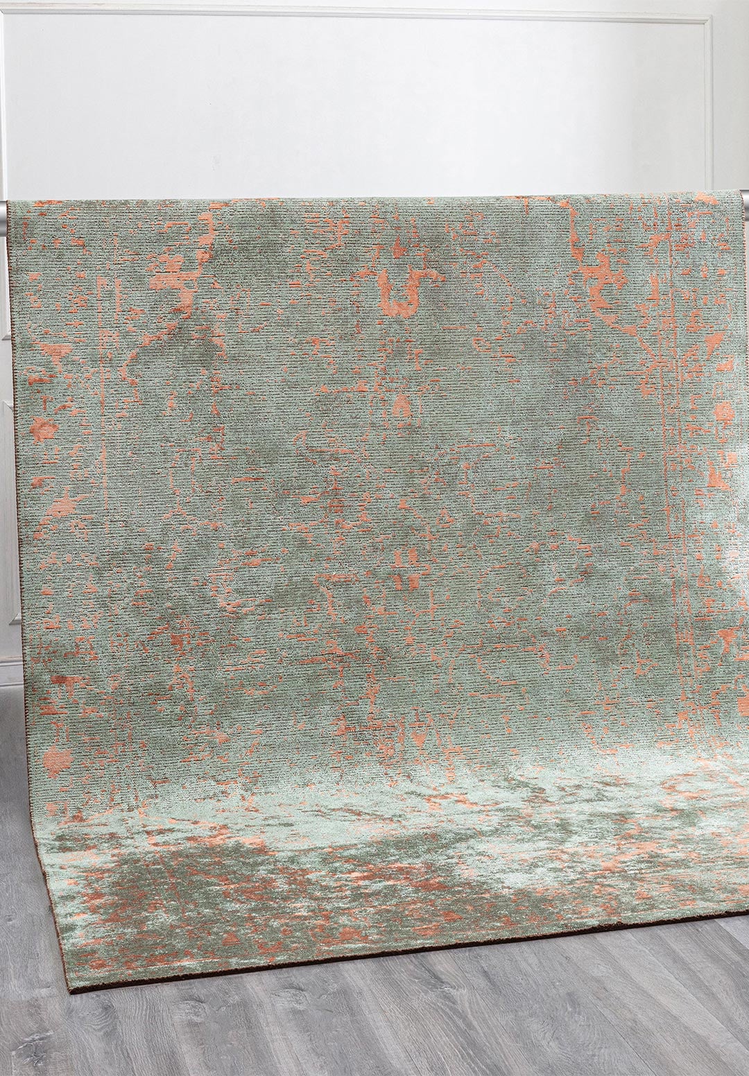 IVY PEACH - RIVER GREEN RUG - 4