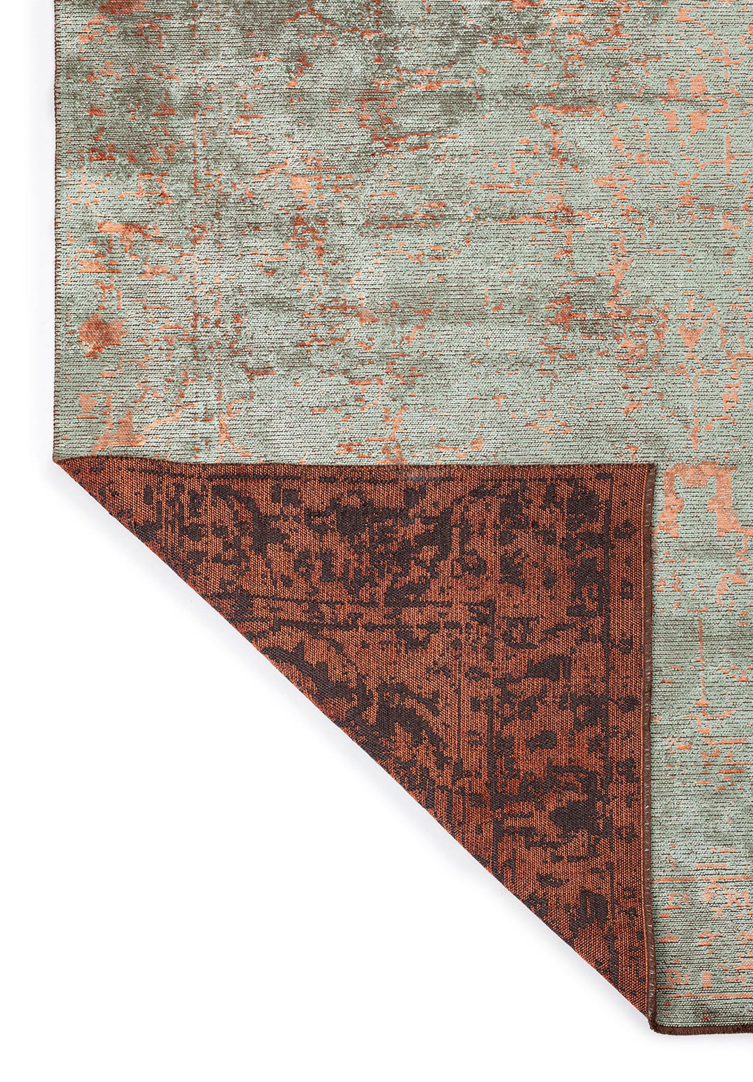 IVY PEACH - RIVER GREEN RUG - 3