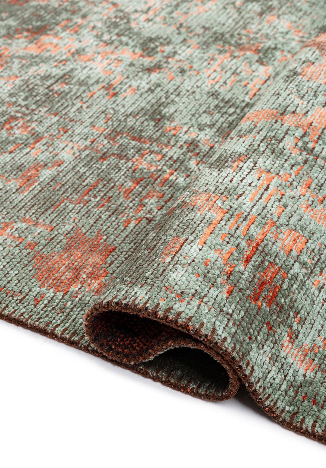 IVY PEACH - RIVER GREEN RUG - 2