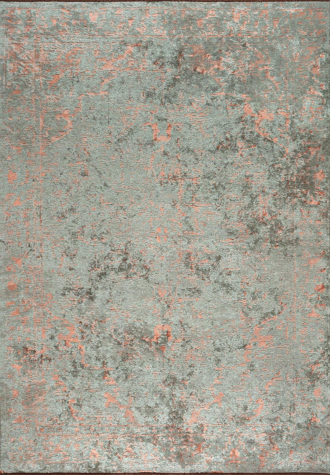 IVY PEACH - RIVER GREEN RUG