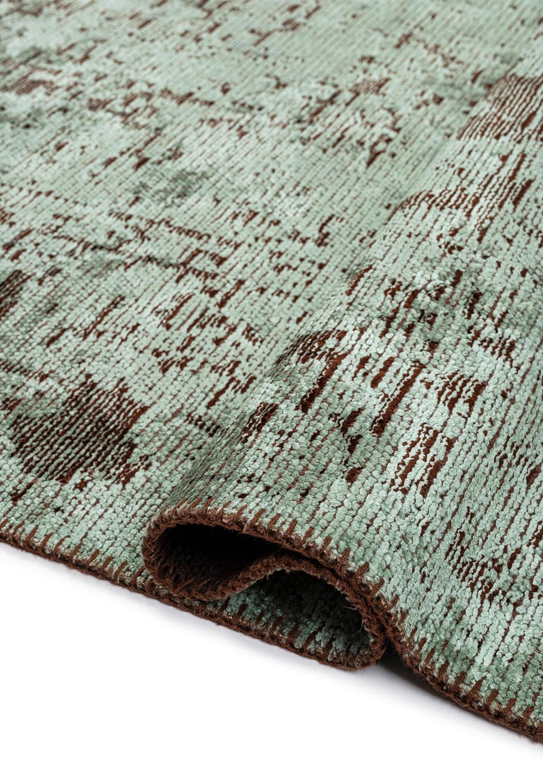 IVY DARK BROWN - RIVER GREEN RUG - 2