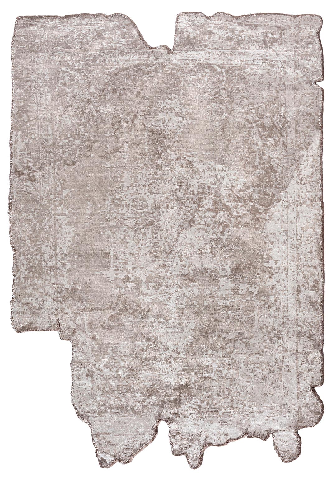 MEDALLION WHITE - STONE RUG - 1