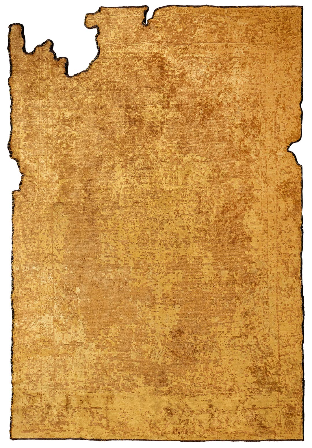 MEDALLION YELLOW - MUSTARD RUG - 1