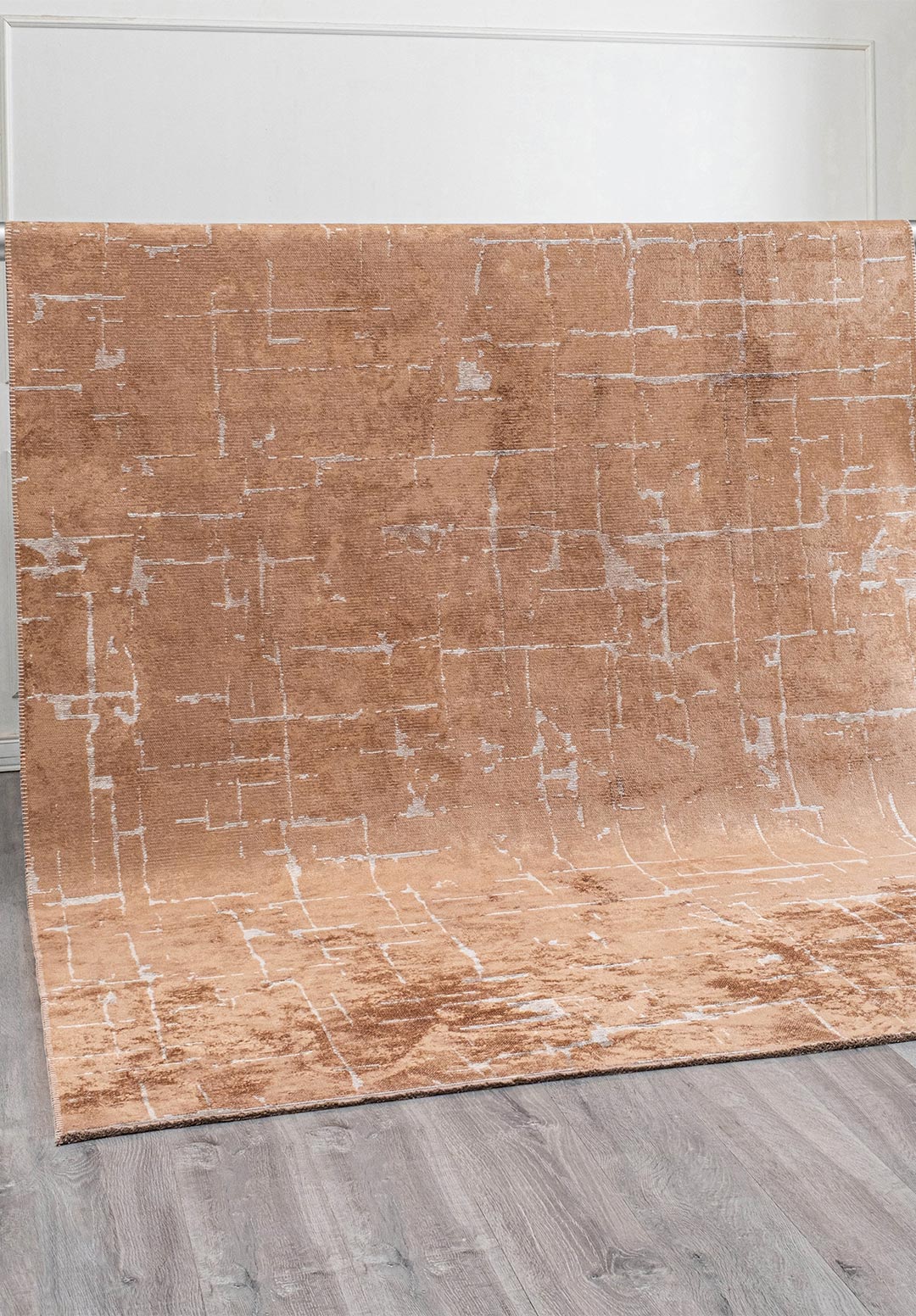 GALAXY ICE BLUE - MOCHA RUG - 4