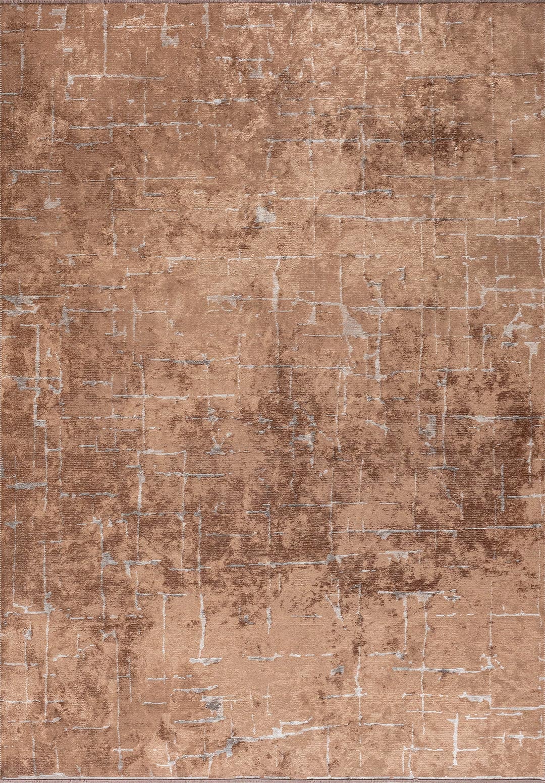 GALAXY ICE BLUE - MOCHA RUG - 1