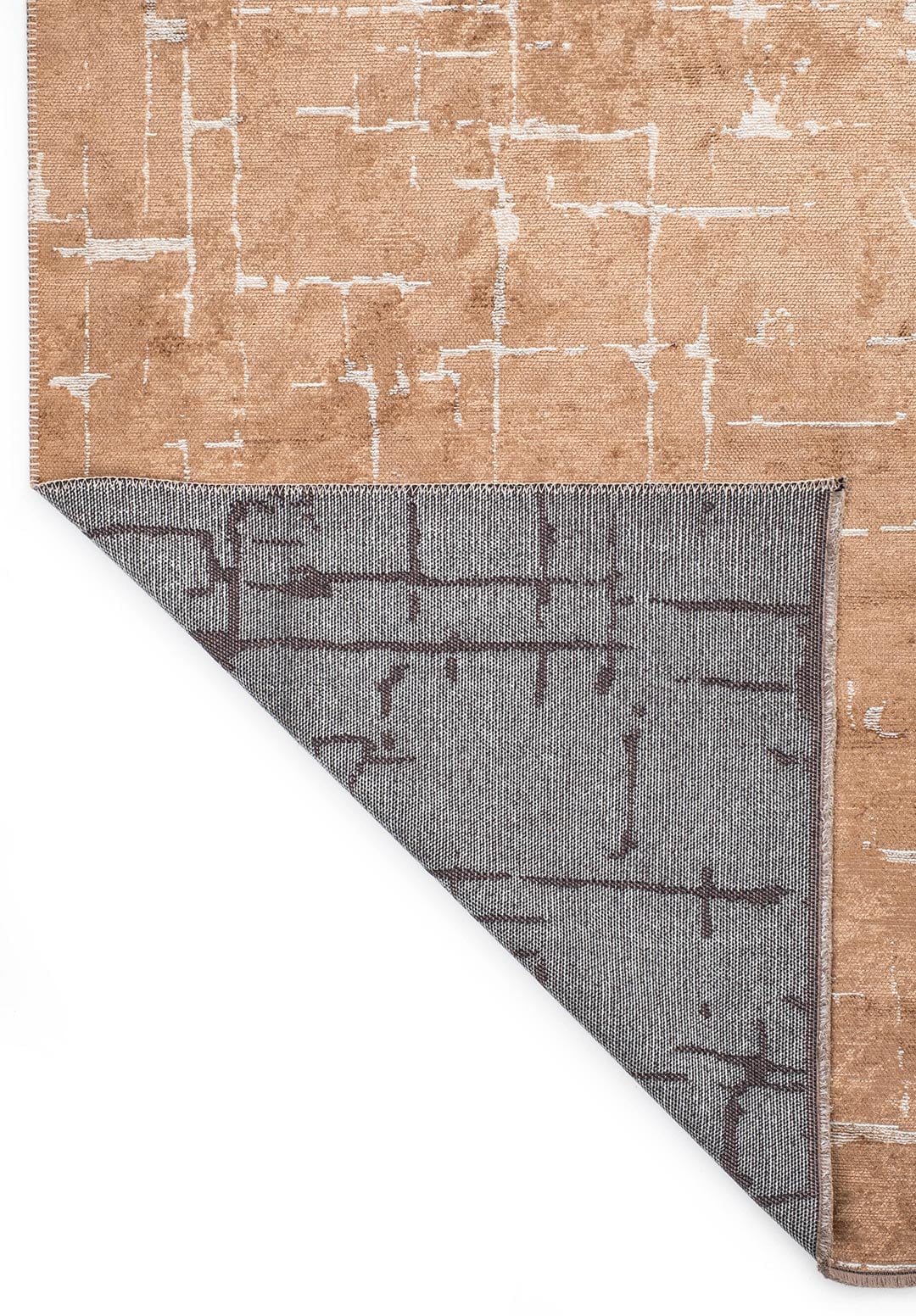 GALAXY ICE BLUE - MOCHA RUG - 3