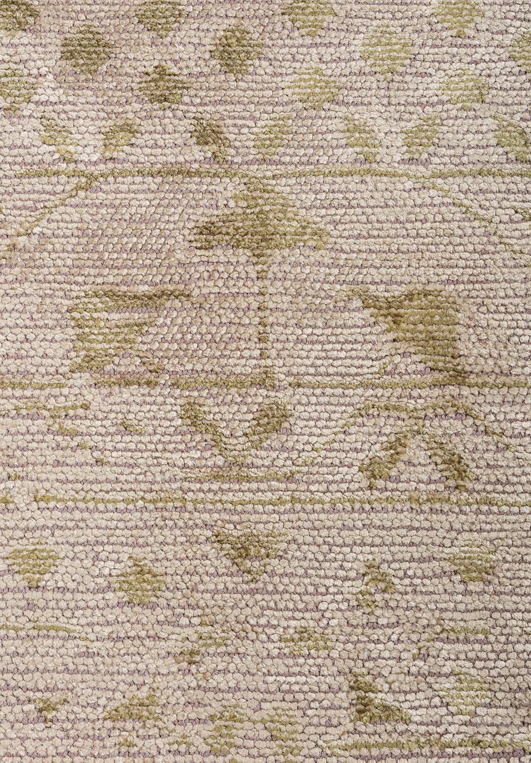 SCRIPT GREEN - BEIGE RUG - 5
