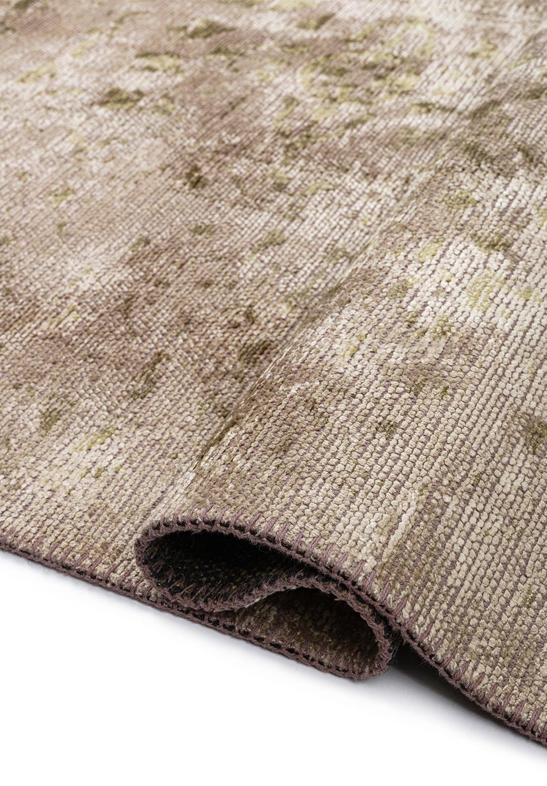 SCRIPT GREEN - BEIGE RUG - 2